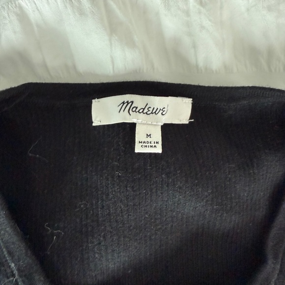 Madewell Blanket-Stitch Crewneck Sweater Tank - Picture 4 of 4